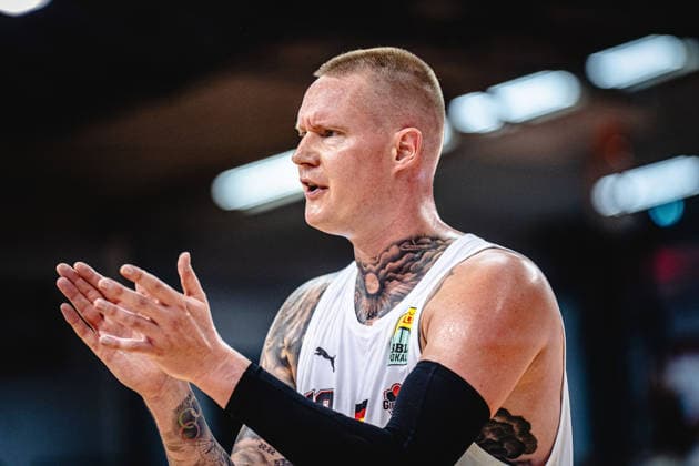 12.09.2026, xhfmx, Basketball BBL Pokal, Giessen 46ers - Chemnitz 99ers Robin Benzing (Gießen 46ers) Giessen