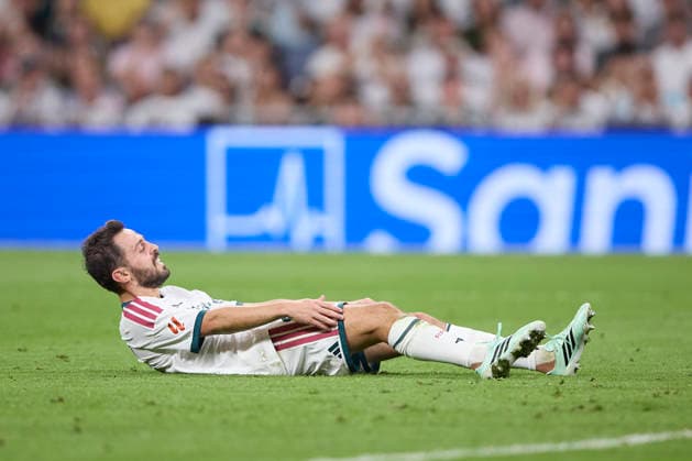 Bernardo Silva (Real Madrid CF) reacts during the LaLiga EA Sports match between Real Madrid CF and Rayo Vallecano de Madrid at Estadio Santiago BernabÃ u on September 12, 2026 in Madrid, Spain. (Photo by Manu Reino DeFodi Images) - *** Bernardo Silva of Real Madrid CF reacts during the LaLiga EA Sports match between Real Madrid CF and Rayo Vallecano de Madrid at Estadio Santiago Bernabéu on September 12, 2026, in Madrid, Spain. Photo by Manu Reino, DeFodi Images