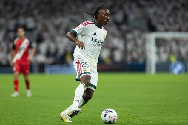 September 12, 2026, Madrid, Madrid, Spain: Yan Diomande of Real Madrid CF during La Liga football match between Real Madrid CF and Rayo Vallecano at Santiago Bernabeu Stadium in Madrid, Spain, September 12, 2026 Soccer 2026: Real Madrid CF Vs Rayo Vallecano  - ZUMAa206 20260912_zsp_a206_022 Copyright: xRubenxAlbarranx