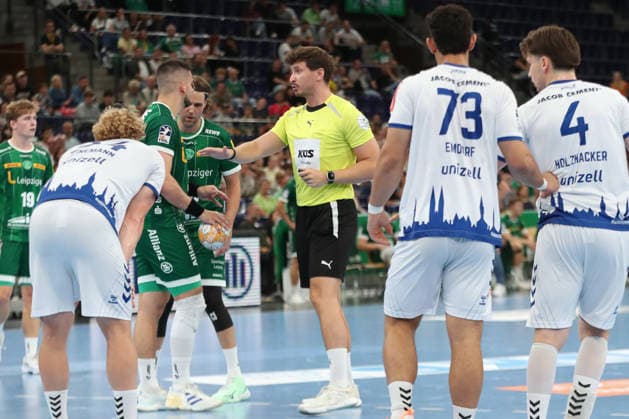 Handball, HBL2: SC DHfK Leipzig - VfL Lübeck-Schwartau; 12.09.2026 Schiedsrichter Jonas Zollitsch. Handball, 2. Bundesliga, Saison 2026 2027, 3. Spieltag: SC DHfK Leipzig vs. VfL Lübeck-Schwartau am 12.09.2026 in der Quarterback Immobilien Arena Leipzig. Copyright: xBEAUTIFULxSPORTS JanxKaeferx