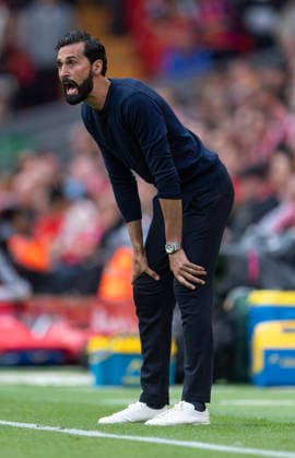 Liverpool v Fulham - Premier League 2026 27 LIVERPOOL, ENGLAND - SEPTEMBER 12: during the Premier League 2026 27 match between Liverpool FC and Fulham at Anfield on September 12, 2026 in Liverpool, England. Liverpool Anfield England United Kingdom Copyright: xVisionhausx 776515686