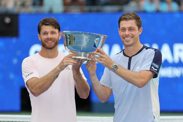 Tennis - Us open 2026 - ITF - New York - 12 09 2026 Tennis - Us open 2026 - ITF - New York - Final Double messieurs Skupski Hariison battent Puetz Krawietz - Allemagne et remportent le titre New York  Copyright: xCCx