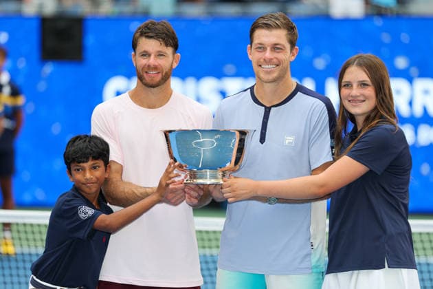 Tennis - Us open 2026 - ITF - New York - 12 09 2026 Tennis - Us open 2026 - ITF - New York - Final Double messieurs Skupski Hariison battent Puetz Krawietz - Allemagne et remportent le titre New York  Copyright: xCCx