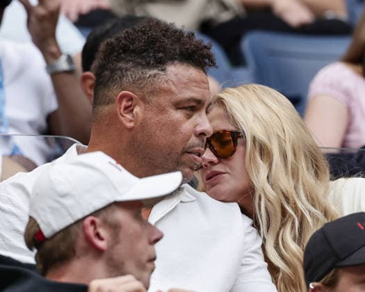 US Open Feature, Fussball Legende Ronaldo in der Spieler Loge von Aryna Sabalenka Tennis - US Open 20126 - Grand Slam - Billie Jean King Tennis Center - New York - New York - USA - 12 September 2026. Copyright: xJuergenxHasenkopfx