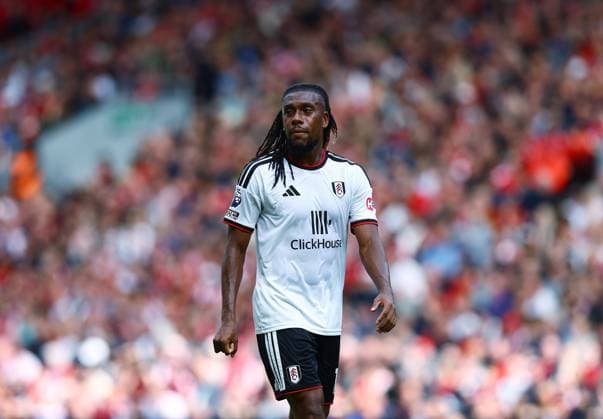 Alex Iwobi of Fulham Liverpool v Fulham, Premier League, Football, Football, Anfield, Liverpool, UK - 12 Sep 2026Liverpool Anfield United Kingdom EDITORIAL USE ONLY No use with unauthorised audio, video, data, fixture lists, club league logos or live services. Online in-match use limited to 120 images, no video emulation. No use in betting, games or single club league player publications. Copyright: xMattxWest Shutterstockx 17144551ex