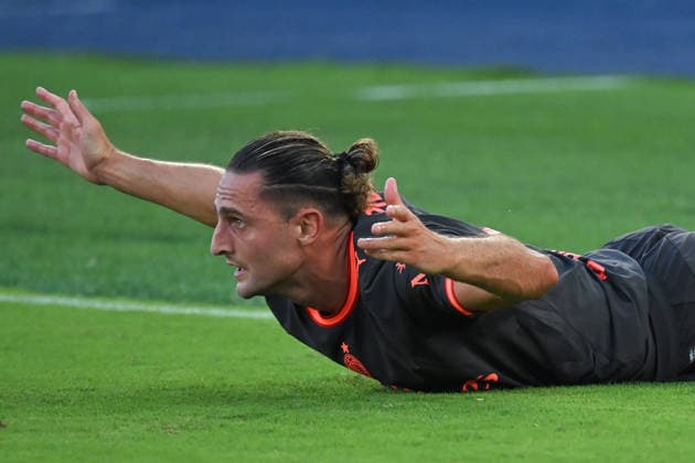 Soccer, Serie A match , Lazio v Milan Adrien Rabiot of Milan during the Serie A match between Lazio v Milan at Olympic stadium. Rome (Italy), September 12h, 2026 Imago-Images Emmefoto Copyright: xImago-Images Emmefotox