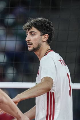 Turkiye v France - CEV EuroVolley 2026 Men CLUJ-NAPOCA, ROMANIA - SEPTEMBER 12: Turkiye’s Ahmet Tumer plays during the CEV EuroVolley 2026 Pool D match between Turkiye and France at BT Arena in Cluj-Napoca, Romania, on September 12, 2026. Osmancan Gurdogan Anadolu Cluj Romania. Editorial use only. Please get in touch for any other usage.  Copyright: x2026xAnadoluxOsmancanxGurdoganx
