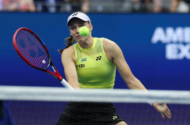 US Open tennis tournament - Day 14 Elena Rybakina of Kazakhstan celebrates after winning against Aryna Sabalenka of Belarus in the Women’s Singles Finals of the US Open Tennis Championships in Flushing Meadows, New York, USA, 12 September 2026. FLUSHING MEADOWS NEW YORK United States  Copyright: xSARAHxYENESELx