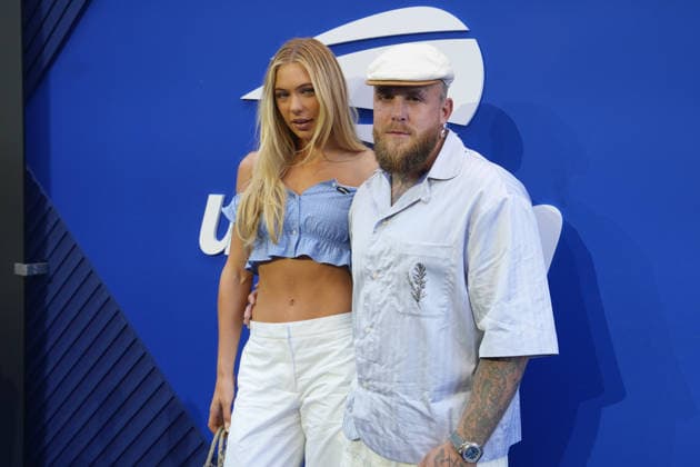 Jake Paul, American internet celebrity, poses on the blue carpet at the US Open final between Aryna Sabalenka of Belarus and Elena Rybakina of Kazakhstan at Arthur Ashe Stadium in Flushing Meadows, New York, USA, 12 September 2026. US Open: women s final Aryna Sabalenka - Elena Rybakina !ACHTUNG: NUR REDAKTIONELLE NUTZUNG!  Copyright: xOctavioxGuzmánx AME6893 20260912-55021384283_1