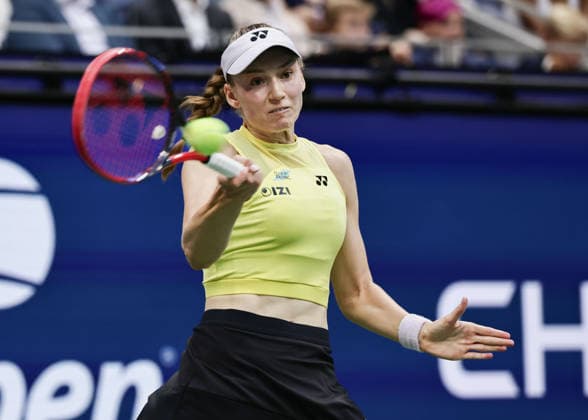 Elena Rybakina (KAZ), Endspiel, Final, US Open Championships, Billie Jean King National Tennis Center, Flushing Meadows, New York, USA . Copyright: xJuergenxHasenkopfx