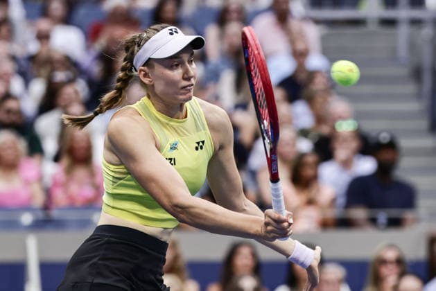 Elena Rybakina (KAZ), Endspiel, Final, US Open Championships, Billie Jean King National Tennis Center, Flushing Meadows, New York, USA . Copyright: xJuergenxHasenkopfx