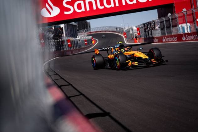 F1 2026: (Qualifying) Spanish Grand Prix in Madrid, Spain 12 Sep 2026 Lando Norris (GBR) (McLaren Mastercard F1 Team) during qualifying of the Formula 1 Tag Heuer Spanish Grand Prix 2026 at the Madring. Madrid Spain Copyright: xLucaxMartinix xSOPAxImagesx Luca-Martini-1449656