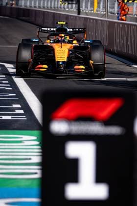 F1 2026: (Qualifying) Spanish Grand Prix in Madrid, Spain 12 Sep 2026 Lando Norris (GBR) (McLaren Mastercard F1 Team) after qualifying of the Formula 1 Tag Heuer Spanish Grand Prix 2026 at the Madring. Madrid Spain Copyright: xLucaxMartinix xSOPAxImagesx Luca-Martini-1449657