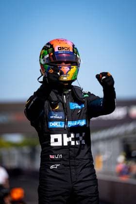 F1 2026: (Qualifying) Spanish Grand Prix in Madrid, Spain 12 Sep 2026 Lando Norris (GBR) (McLaren Mastercard F1 Team) in parc fermé after qualifying of the Formula 1 Tag Heuer Spanish Grand Prix 2026 at the Madring. Madrid Spain Copyright: xLucaxMartinix xSOPAxImagesx Luca-Martini-1449661