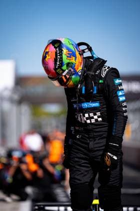 F1 2026: (Qualifying) Spanish Grand Prix in Madrid, Spain 12 Sep 2026 Lando Norris (GBR) (McLaren Mastercard F1 Team) in parc fermé after qualifying of the Formula 1 Tag Heuer Spanish Grand Prix 2026 at the Madring. Madrid Spain Copyright: xLucaxMartinix xSOPAxImagesx Luca-Martini-1449663