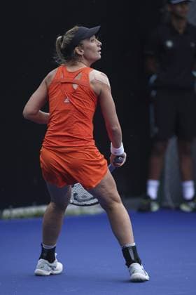 RECORD DATE NOT STATED Victoria Bosio defeats Lizette Cabrera in her first match of the SP Open qualifying round. Sao Paulo (SP), 12 09 2026 Tennis SP Open Argentinian Victoria Bosio faces Australian Lizette Cabrera this Saturday (12), in the first round of qualifying for the SP Open, at Parque Villa-Lobos, in Sao Paulo. Victoria Bosio wins 2-1 with a set score of 7 5, 6 6 and 6 3.(Foto: Leco Viana Thenews2 imago images) SPO  Copyright: xLecoxVianax