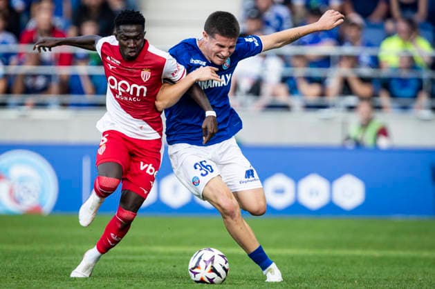 FOOTBALL: RC Strasbourg Alsace v AS Monaco Matchday 4 Ligue 1 McDonald s - 12 09 2026 StrasbourgFrance  Copyright: xx