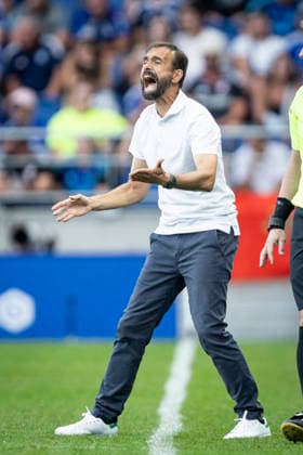 FOOTBALL: RC Strasbourg Alsace v AS Monaco Matchday 4 Ligue 1 McDonald s - 12 09 2026 Coach Hugo Oliveira (Racing Strasbourg) StrasbourgFrance  Copyright: xx