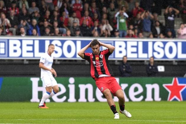 ROTTERDAM - Aymen Sliti of Excelsior Rotterdam is frustrated during the Dutch Eredivisie match between Excelsior and FC Utrecht at Woudestein Stadium on September 13, 2026, in Rotterdam, the Netherlands. TOBIAS KLEUVER ANP Eredivisie 2026 27 xVIxANPxSportx xxANPxIVx 568468646 originalFilename: 568468646.jpg