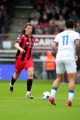 Eredivisie: Excelsior Rotterdam v FC Utrecht Rotterdam - Jan Plug of Excelsior Rotterdam during the sixth competition round of the 2026 2027 Eredivisie season. The match is set between Excelsior Rotterdam and FC Utrecht at Stadion Woudestein on 13 September 2026 in Rotterdam, Netherlands. (Hero Images Nick Koole) Copyright: xNickxKoolex