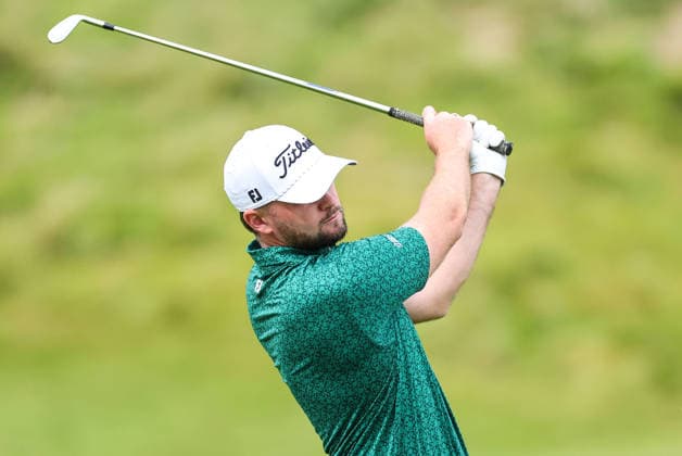 2026 Amgen Irish Open - Fourth Round, Trump International Golf Links, Doonbeg 13 9 2026 Liam Nolan tees off the first Liam Nolan tees off the first 13 9 2026  Copyright: xx DC1A3996
