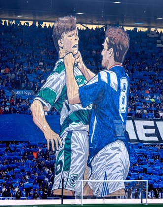 130926 Rangers v Celtic: Rangers tifo  Copyright: xWilliexVassx NINTCHDBPICT001108072523
