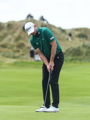 2026 Amgen Irish Open - Fourth Round, Trump International Golf Links, Doonbeg 13 9 2026 Liam Nolan tees off the first Liam Nolan tees off the first 13 9 2026  Copyright: xx DC3A2897