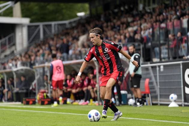 ROTTERDAM - Ãgust Orri Thorsteinsson of Excelsior Rotterdam during the Dutch Eredivisie match between Excelsior and FC Utrecht at Woudestein Stadium on 13 September 2026 in Rotterdam, the Netherlands. TOBIAS KLEUVER ANP Eredivisie 2026 27 xVIxANPxSportx xxANPxIVx 568471300 originalFilename: 568471300.jpg