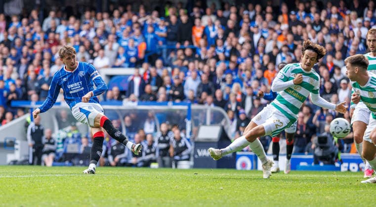 130926 Rangers v Celtic: Dan Neil scores for Rangers  Copyright: xWilliexVassx NINTCHDBPICT001108074761