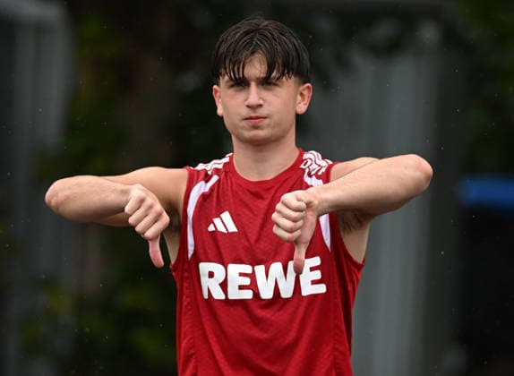 13.09.2026, xophax, Fussball 1.Bundesliga, 1.FC Koeln Training nach dem Werder Spiel. Mikey Moore ( 1.FC Köln ) (DFL DFB REGULATIONS PROHIBIT ANY USE OF PHOTOGRAPHS as IMAGE SEQUENCES and or QUASI-VIDEO) Koeln