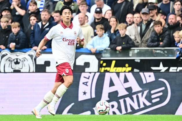 Club Brugge v Royal Antwerp FC - Jupiler Pro League BRUGGE, BELGIUM - SEPTEMBER 13 : Tsunashima Yuto defender of Royal Antwerp FC in action during the Jupiler Pro League match between Club Brugge and Royal Antwerp FC on September 13, 2026 in Brugge, Belgium, 13 09 2026 Brugge Belgium  Copyright: xPeterxDexVoechtx