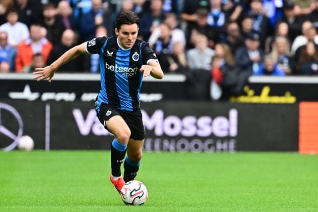 Club Brugge v Royal Antwerp FC - Jupiler Pro League BRUGGE, BELGIUM - SEPTEMBER 13 : Vetlesen Hugo midfielder of Club Brugge in action during the Jupiler Pro League match between Club Brugge and Royal Antwerp FC on September 13, 2026 in Brugge, Belgium, 13 09 2026 Brugge Belgium  Copyright: xPeterxDexVoechtx