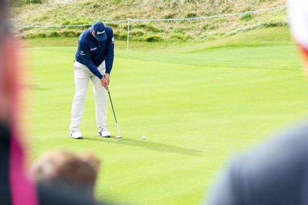 2026 Amgen Irish Open - Fourth Round, Trump International Golf Links, Doonbeg 13 9 2026 Sepp Straka putts on the seventeenth green Sepp Straka putts on the seventeenth green 13 9 2026  Copyright: xDanxClohessyx DC3A2962