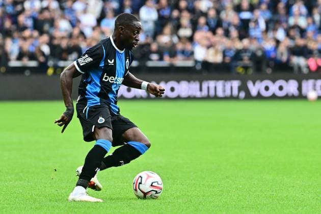 Club Brugge v Royal Antwerp FC - Jupiler Pro League BRUGGE, BELGIUM - SEPTEMBER 13 : Forbs Carlos forward of Club Brugge in action during the Jupiler Pro League match between Club Brugge and Royal Antwerp FC on September 13, 2026 in Brugge, Belgium, 13 09 2026 Brugge Belgium  Copyright: xPeterxDexVoechtx