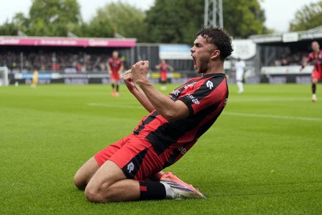 ROTTERDAM - Aymen Sliti of Excelsior Rotterdam celebrates 1-1 during the Dutch Eredivisie match between Excelsior and FC Utrecht at Woudestein Stadium on September 13, 2026, in Rotterdam, the Netherlands. TOBIAS KLEUVER ANP Eredivisie 2026 27 xVIxANPxSportx xxANPxIVx 568472982 originalFilename: 568472982.jpg