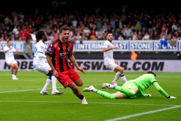 Eredivisie: Excelsior Rotterdam v FC Utrecht Rotterdam - Aymen Sliti of Excelsior Rotterdam scores his team s first goal (1-1) during the sixth competition round of the 2026 2027 Eredivisie season. The match is set between Excelsior Rotterdam and FC Utrecht at Stadion Woudestein on 13 September 2026 in Rotterdam, Netherlands. (Hero Images Nick Koole) Copyright: xNickxKoolex