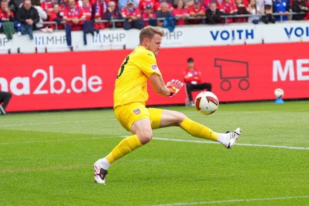 2. Liga, Spieltag 5, Saison 2026 27, FC Heidenheim - Holstein Kiel Thomas Daehne (FC Heidenheim) - FC Heidenheim - Holstein Kiel 2. Liga, Spieltag 5, Saison 2026 27, FC Heidenheim - Holstein Kiel Deutschland, Heidenheim, Voith Arena, 13.09.2026