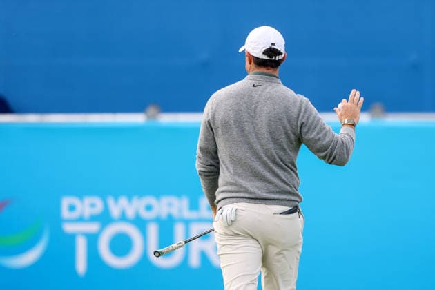 2026 Amgen Irish Open - Fourth Round, Trump International Golf Links, Doonbeg 13 9 2026 Rory McIlroy acknowledges the crowd after making a birdie on the eighteenth green Rory McIlroy acknowledges the crowd after making a birdie on the eighteenth green 13 9 2026  Copyright: xx BB3_9580