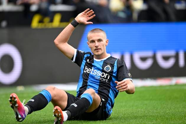 Club Brugge v Royal Antwerp FC - Jupiler Pro League BRUGGE, BELGIUM - SEPTEMBER 13 : Vermant Romeo forward of Club Brugge gestures during the Jupiler Pro League match between Club Brugge and Royal Antwerp FC on September 13, 2026 in Brugge, Belgium, 13 09 2026 Brugge Belgium  Copyright: xNicoxVereeckenx