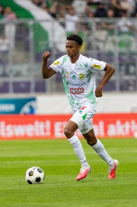 SOCCER - BL, A.Wien vs A.Lustenau VIENNA,AUSTRIA,13.SEP.26 - SOCCER - ADMIRAL Bundesliga, FK Austria Wien vs SC Austria Lustenau. Image shows Anilson (A.Lustenau).  GEPAxpictures xPhilippxBrem