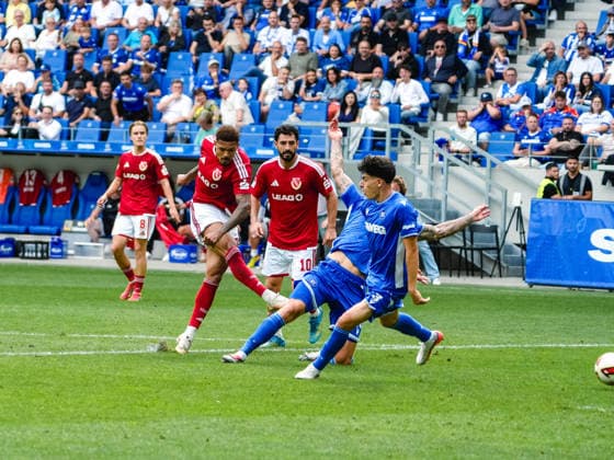 13.09.2026, xwppx, Fussball 2.Bundesliga, Karlsruher SC - Energie Cottbus v.l. Justin Butler (Energie Cottbus) zum 0:3 (DFL DFB REGULATIONS PROHIBIT ANY USE OF PHOTOGRAPHS as IMAGE SEQUENCES and or QUASI-VIDEO) Karlsruhe
