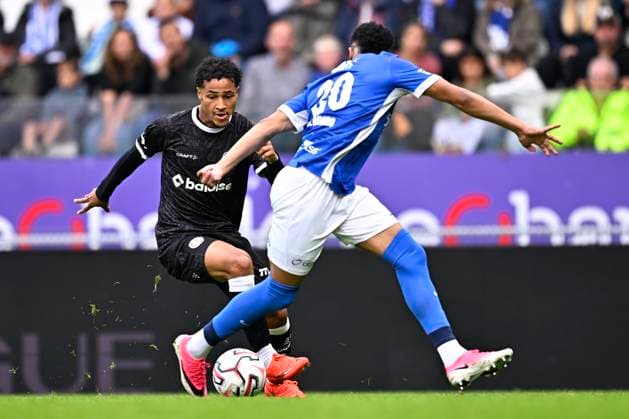 KRC Genk v KAA Gent - Jupiler Pro League GENK, BELGIUM - SEPTEMBER 13 : Sonko Momodou forward of KAA Gent during the Jupiler Pro League match between KRC Genk and KAA Gent on September 13, 2026 in Genk, Belgium, 13 09 2026 Genk Belgium  Copyright: xTomasxSiskx