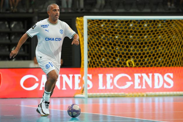 FUTSAL : Cannes Legends - 12 09 2026 Sabri Lamouchi during the second edition of Cannes Legends, on September 12, 2026 at the Palais des Victoires in Cannes (Alpes-Maritimes). CannesFrance  Copyright: xWilliamxCannarellax