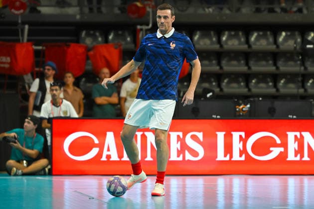 FUTSAL : Cannes Legends - 12 09 2026 SÃ bastien Squillaci during the second edition of Cannes Legends, on September 12, 2026 at the Palais des Victoires in Cannes (Alpes-Maritimes). CannesFrance  Copyright: xWilliamxCannarellax