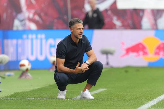 13.09.2026, xtgx, Fussball, 1. Bundesliga, RB Leipzig - Hamburger SV, v.l. Martin Demichelis (Leipzig, Trainer) (DFL DFB REGULATIONS PROHIBIT ANY USE OF PHOTOGRAPHS as IMAGE SEQUENCES and or QUASI-VIDEO) Leipzig