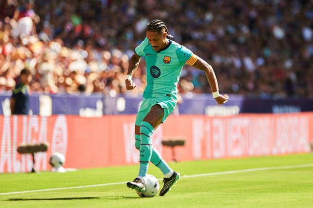 Raphinha FC Barcelona, Barca during the LaLiga EA Sports match between Levante UD and FC Barcelona at Estadi Ciutat de Valencia on September 13, 2026 in Valencia, Spain. -