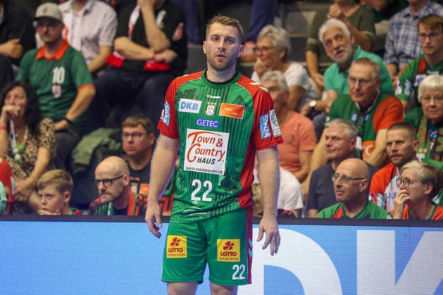 13.09.2026, xgox, Handball - Opel HBL SC Magdeburg - HSG Wetzlar emspor, v.l. Lukas Mertens (Magdeburg, 22) Magdeburg