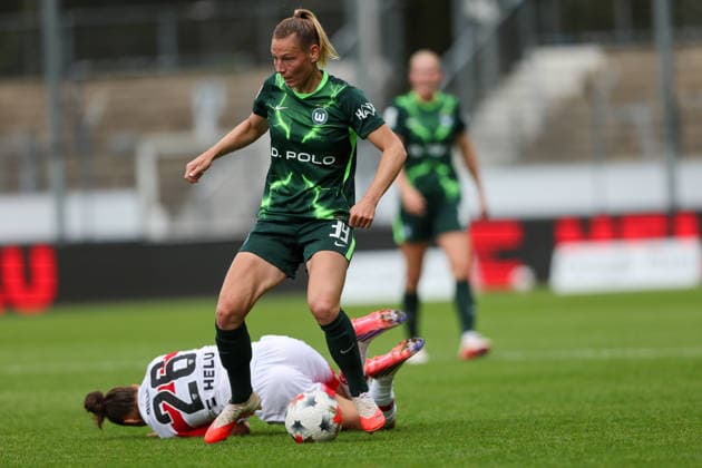Sarai Linder (VFL Wolfsburg, 39) VfB Stuttgart vs. VfL Wolfsburg, Fussball, Frauen Bundesliga, 4. Spieltag, Spielzeit 2026 2027, 13.09.2026 VfB Stuttgart vs. VfL Wolfsburg, Fussball, Frauen Bundesliga, 4. Spieltag, Spielzeit 2026 2027, 13.09.2026 Copyright: xEibner-Pressefoto SoerenxHerwegx EP_SHG