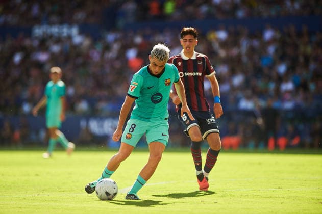 Pedri Gonzalez FC Barcelona, Barca during the LaLiga EA Sports match between Levante UD and FC Barcelona at Estadi Ciutat de Valencia on September 13, 2026 in Valencia, Spain. -