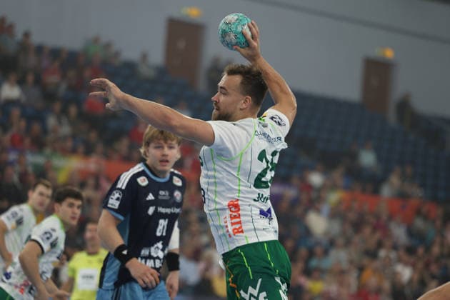 Handball I Herren I Saison 2026 2027 I Bundesliga I 4. Spieltag I Handball Club Hamburg - FRISCH AUF! Göppingen I 13.09.2026 Ludvig Jurmala Aström (25, Frisch Auf Göppingen) Hamburg Alsterdorfer Sporthalle Hamburg Deutschland Copyright: xLobeca RalfxHomburgx